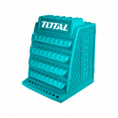 Кутия органайзер за свредла TOTAL, 4 чекмеджета, 34 х 32 х 43 см