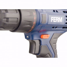 РАЗПРОДАЖБА ! Акумулаторен винтоверт FERM CDM1119, 12 V, 2 x 1.5 Ah