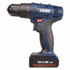 РАЗПРОДАЖБА ! Акумулаторен винтоверт FERM CDM1119, 12 V, 2 x 1.5 Ah