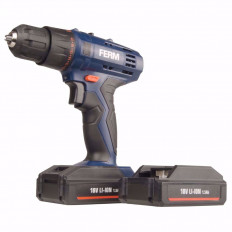 РАЗПРОДАЖБА ! Акумулаторен винтоверт FERM CDM1120, 18 V, 2 x 1.5 Ah