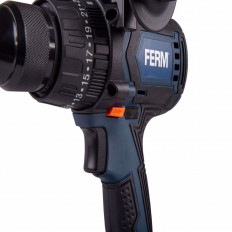 РАЗПРОДАЖБА ! Акумулаторен ударен безчетков винтоверт FERM CDM1138, 20 V, 2 x 2 Ah