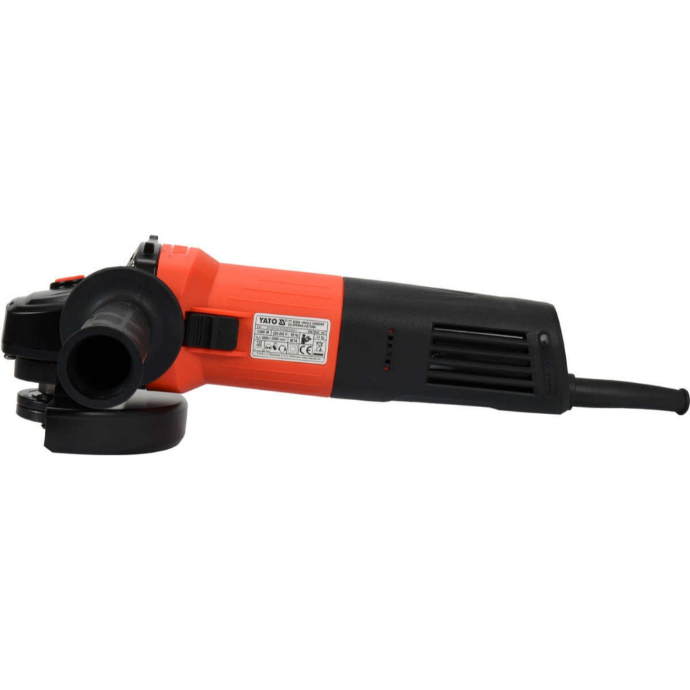 Ъглошлайф YATO, YT 82098, 1400 W, Ф 125 мм, регулиране на обороти Ъглошлайф YATO, YT 82098, 1400 W, Ф 125 мм, регулиране на обороти