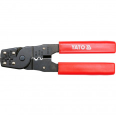 Клещи за кримпване на кабелни обувки YATO, 250 мм, 0.08 – 6 мм, 2 функции