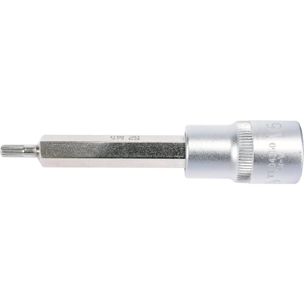 Бит вложка XZN многостен, YATO, 1/2", M5x100mm