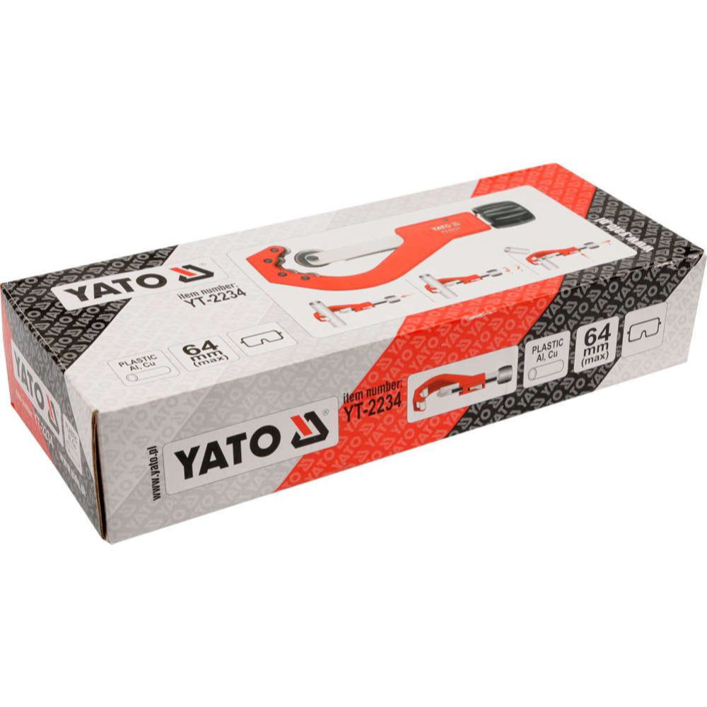 Тръборез за тънкостенни тръби YATO 2234, Ф 14 - 63 мм Тръборез за тънкостенни тръби YATO 2234, Ф 14 - 63 мм