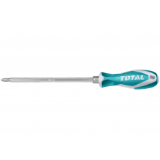 Отвертка 2в1, TOTAL, PH 2 + SL 6 x 160 мм