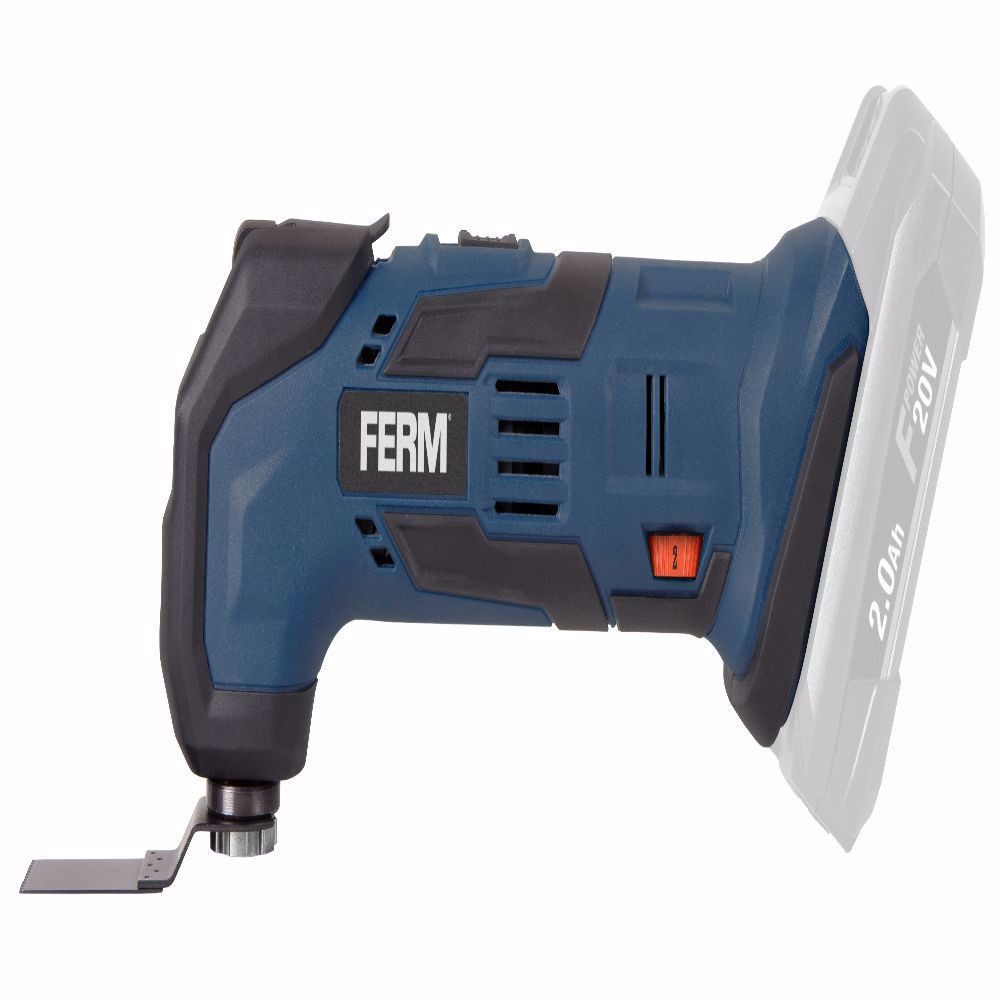 РАЗПРОДАЖБА ! Акумулаторен мултифункционален инструмент FERM OTM1009, 20 V, без батерия
