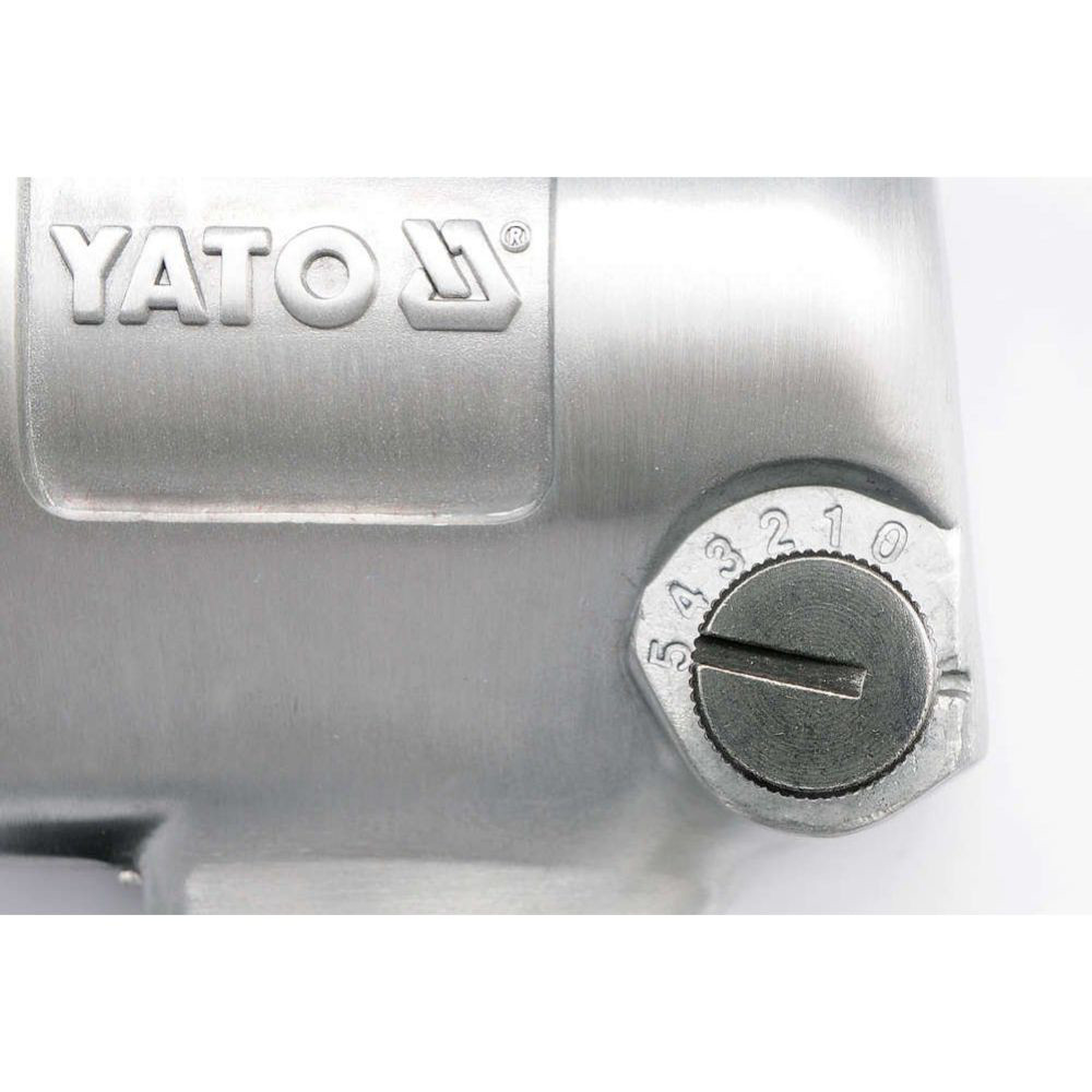 Пневматичен ударен гайковерт YATO, Alu, 1/2", 550 Nm Пневматичен ударен гайковерт YATO, Alu, 1/2", 550 Nm