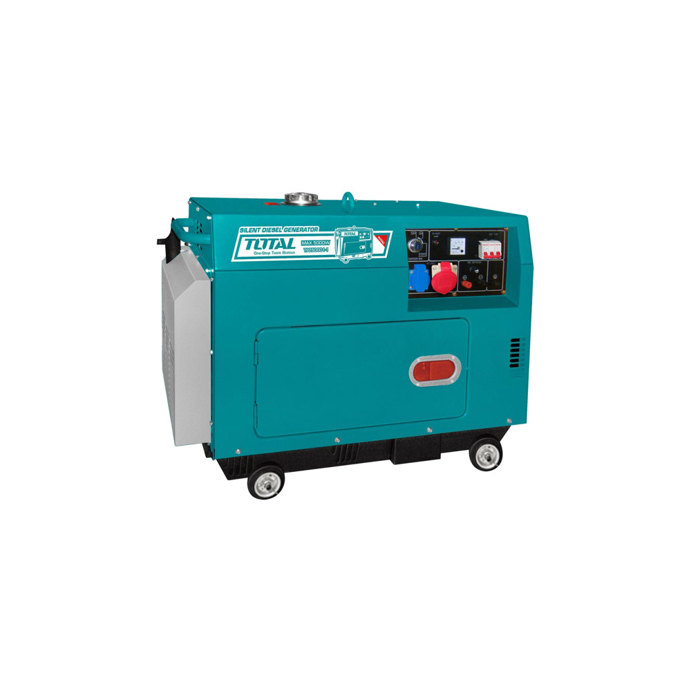 Дизелов безшумен трифазен генератор TOTAL, 5 kW, ATS Дизелов безшумен трифазен генератор TOTAL, 5 kW, ATS