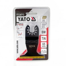 Резец за мулти осцилатор, YATO QUICK RELEASE, дърво / метал, 90 x 65 мм EURO YT 34713