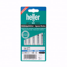Нож за прободен трион HELLER, Alu, 1.2 x 55 мм, 5 броя