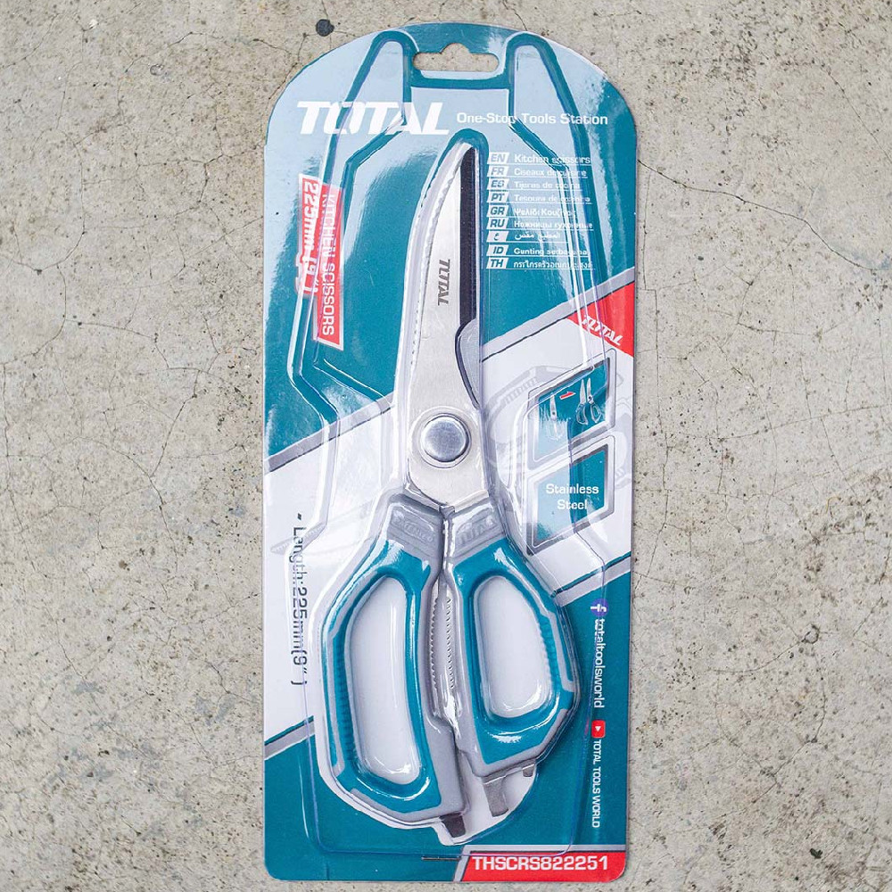 Кухненска ножица TOTAL, INOX, 225 мм Кухненска ножица TOTAL, INOX, 225 мм