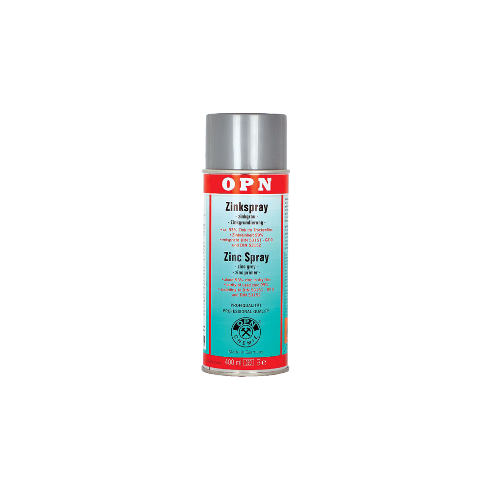 Цинков спрей OPN 63110, сив, 400 ml Цинков спрей OPN 63110, сив, 400 ml