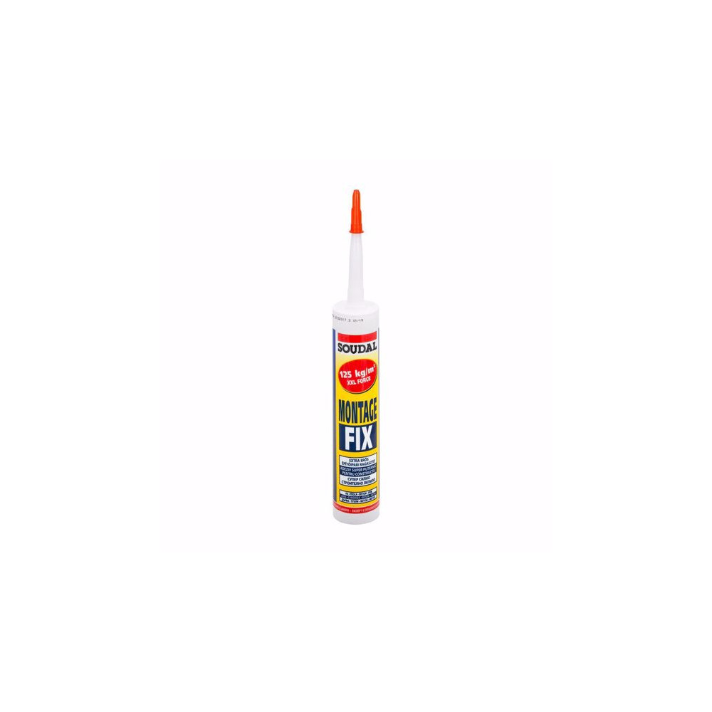 Монтажно лепило SOUDAL, Montage FIX, 300 ml Монтажно лепило SOUDAL, Montage FIX, 300 ml