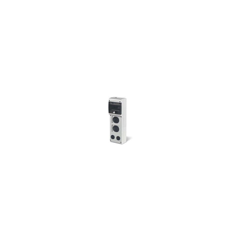 Табло за индустриални контакти и DIN модули IP66, UV, PG вход, серия BLOCK (6 DIN и 1х16A и 1х32A и 2хШуко) Scame Табло за индустриални контакти и DIN модули IP66, UV, PG вход, серия BLOCK (6 DIN и 1х16A и 1х32A и 2хШуко) Scame