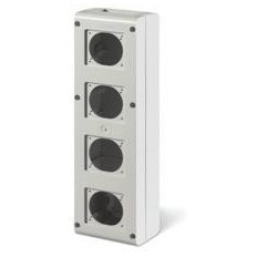 Табло за индустриални контакти IP66, UV, PG вход, серия BLOCK (4х16A или 32A) Scame