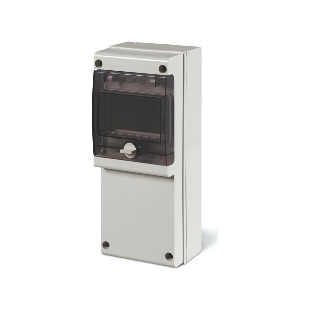 Табло за индустриални контакти и DIN модули IP66, UV, PG вход, серия BLOCK (4 DIN и плътен капак без отвори) Scame Табло за индустриални контакти и DIN модули IP66, UV, PG вход, серия BLOCK (4 DIN и плътен капак без отвори) Scame