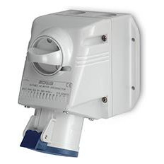Промишлен контакт с ключ 0/I 2P+Е 16A IP44 серия Optima модел Combi Scame