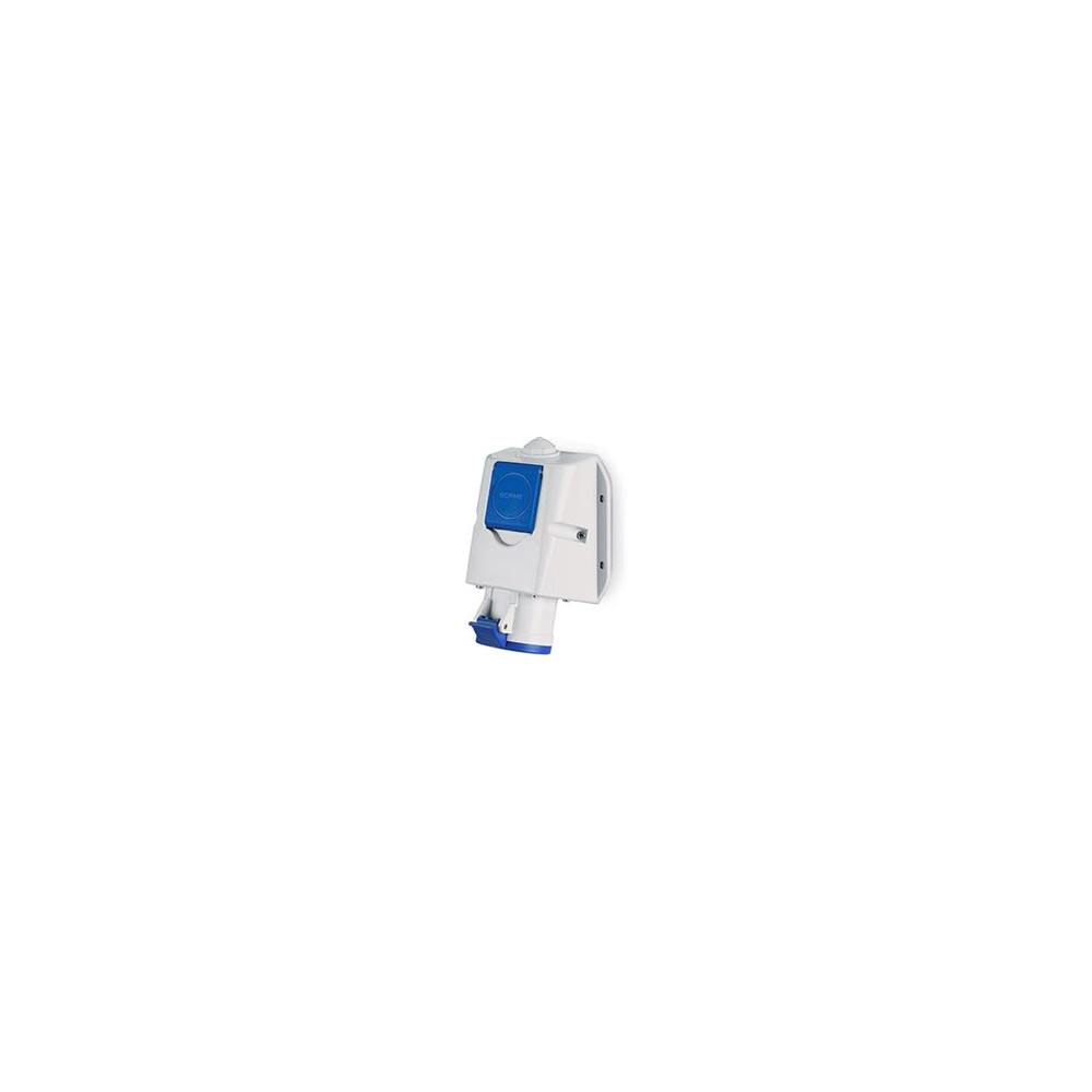 Промишлен комбиниран контакт 2P+Е 16A+шуко IP54 серия Optima Combi Scame