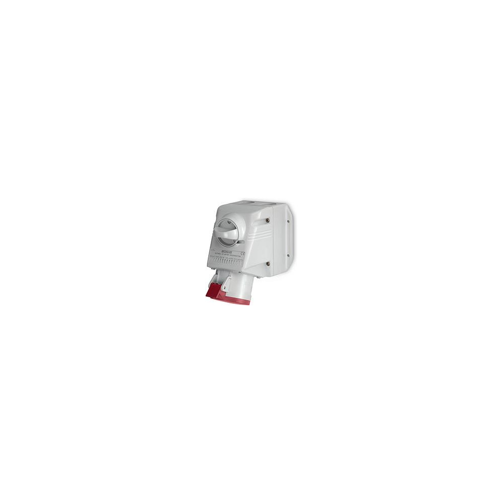 Промишлен контакт с ключ 0/I 3P+N+Е 16A IP44 серия Optima модел Combi Scame