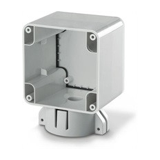 Единична кутия за монтаж върху тръба ф95мм (95x95), Protecta IP66, Scame