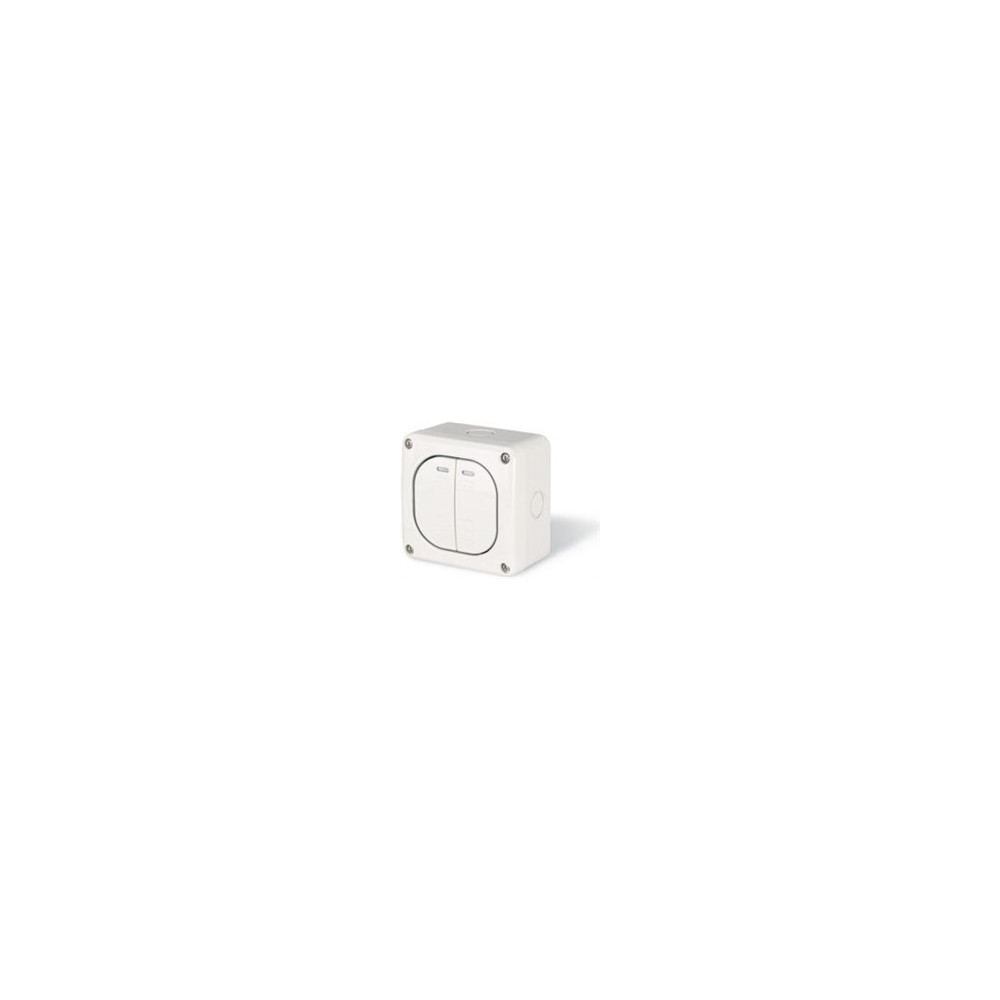 Сериен ключ 10А за открит монтаж IP 66, серия Protecta, Scame