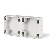 Двойна кутия за външен монтаж, Protecta IP66, Scame