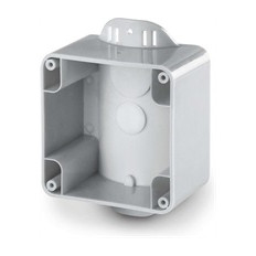 Единична кутия за монтаж върху стълб - страничен M95 (95x95), Protecta IP66, Scame