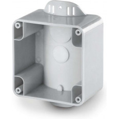 Единична кутия за монтаж върху стълб - страничен M95 (95x95), Protecta IP66, Scame