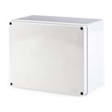Кутия 240х190х125мм IP56, UV, плътни стени, затваряне с винт, серия Scabox Scame