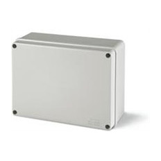 Кутия 190х140х70мм IP56, UV, плътни стени, затваряне с винт, серия Scabox Scame