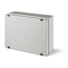 Кутия 380х300х170мм IP56, UV, плътни стени, затваряне с винт, серия Scabox Scame