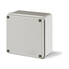 Кутия 100х100х50мм IP56, UV, плътни стени, затваряне с винт, серия Scabox Scame