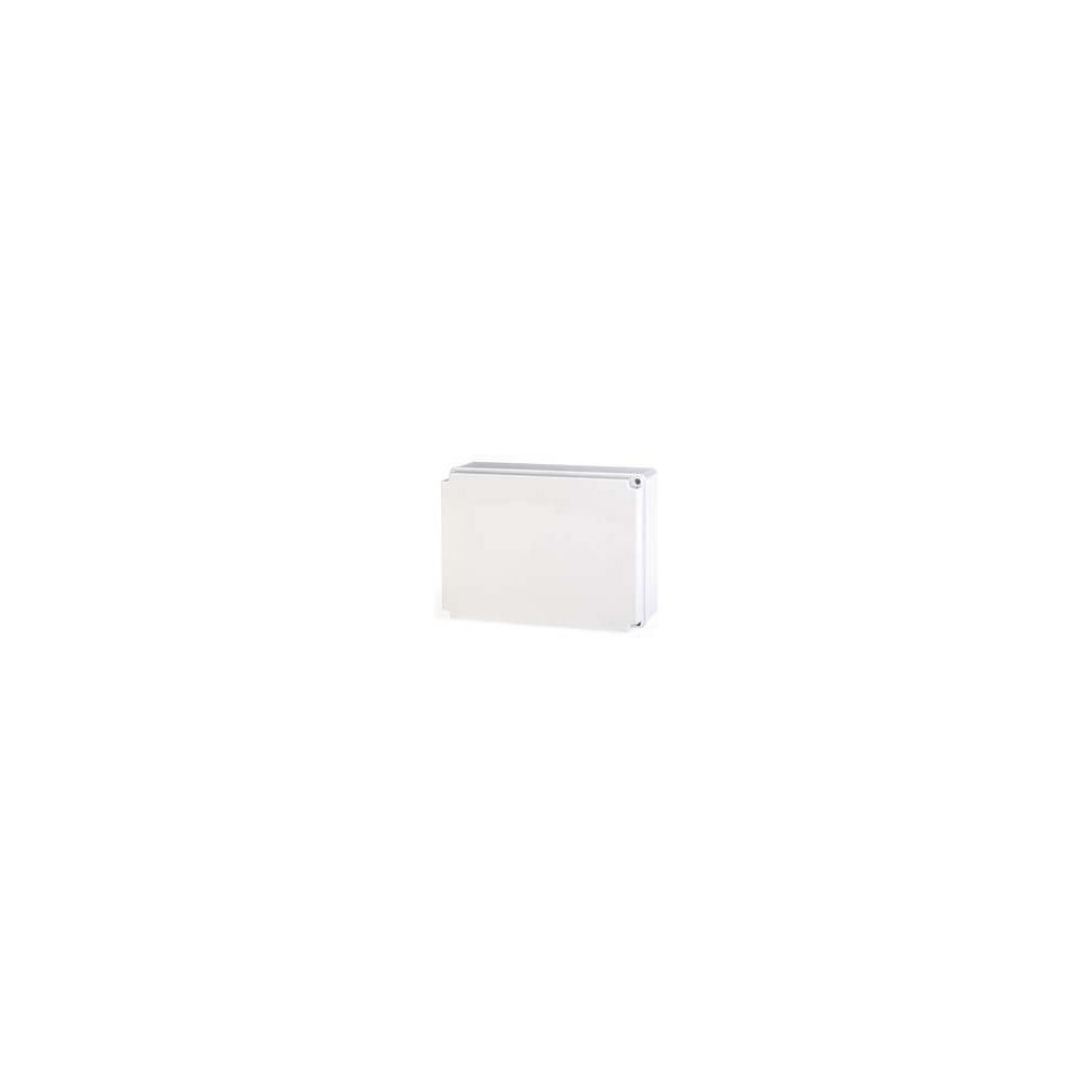Кутия 300х220х120мм IP56, UV, плътни стени, затваряне с винт, серия Scabox Scame