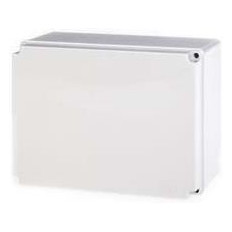Кутия 300х220х170мм IP56, UV, плътни стени, затваряне с винт, серия Scabox Scame