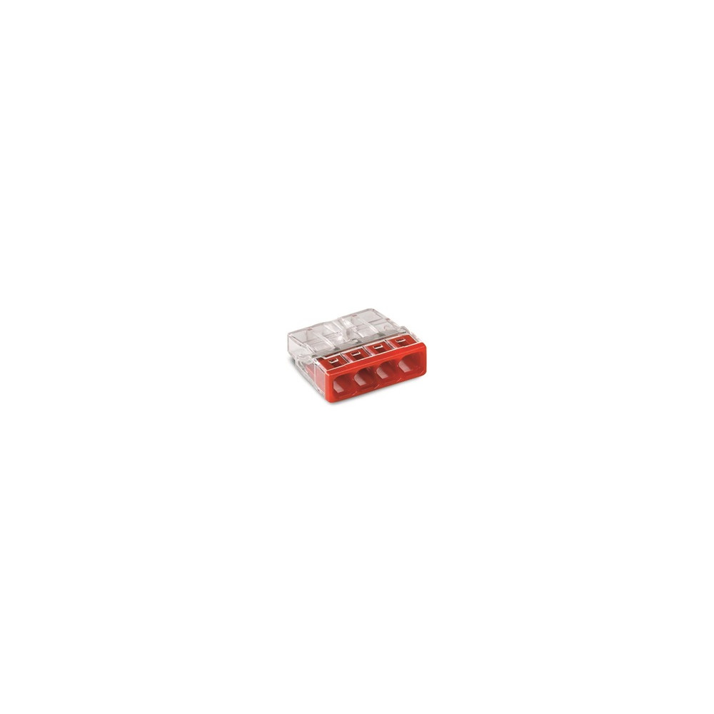 ИНСТАЛАЦИОННА КЛЕМА-WAGO-4X0.5-2.5MM2-ТВЪРД ПРОВОДНИК