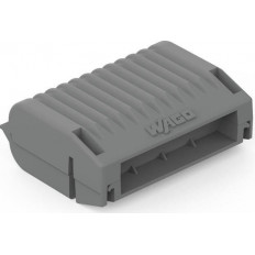 ПРОТИВОВЛАЖНА КУТИЯ WAGO-GELBOX ЗА КЛЕМИ ОТ СЕРИЯ 221, 33.6Х17.8Х45.9ММ