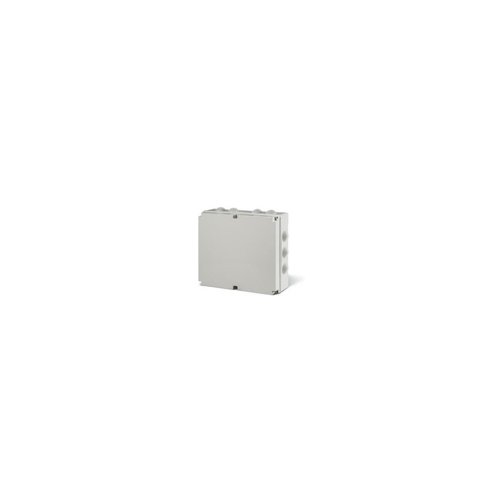 Кутия 460х380х130мм IP55, UV, кабелни мембрани 12х48мм, затваряне с винт, серия Scabox Scame