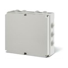 Кутия 460х380х130мм IP55, UV, кабелни мембрани 12х48мм, затваряне с винт, серия Scabox Scame