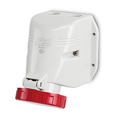 Промишлен контакт 3P+N+Е 32A IP66/67, 3 кабелни входа/изхода М32 серия Optima модел TOP Scame