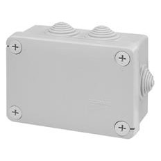 Кутия 150х110х70мм IP55, UV, 10 кабелни мембрани за PG21, затваряне с винт, серия Cubox Scame