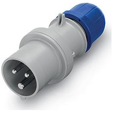 Промишлен щепсел 2P+Е 16A IP54 серия Optima Scame