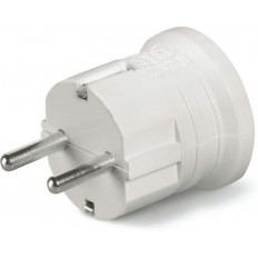 Щепсел бял Шуко 2P+E 16A ІP20 UV GW750 градуса серия UNEL Scame