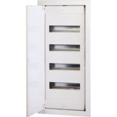 Табло за СКРИТ монтаж 4х12+8 DIN модула с метална плътна врата 753x368x90 Scame