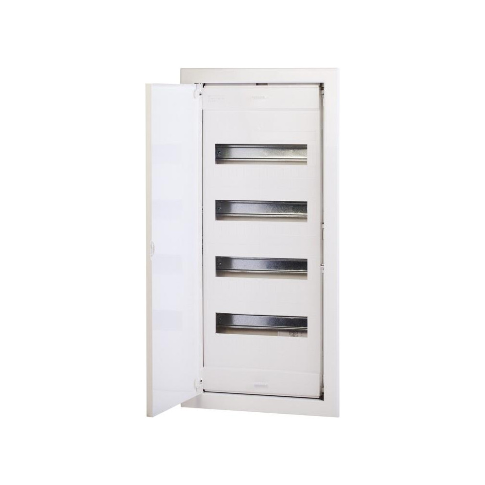 Табло за СКРИТ монтаж 4х12+8 DIN модула с метална плътна врата 753x368x90 Scame