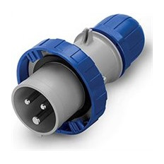 Промишлен щепсел 2P+Е 32A IP66/67/69 серия Optima Scame