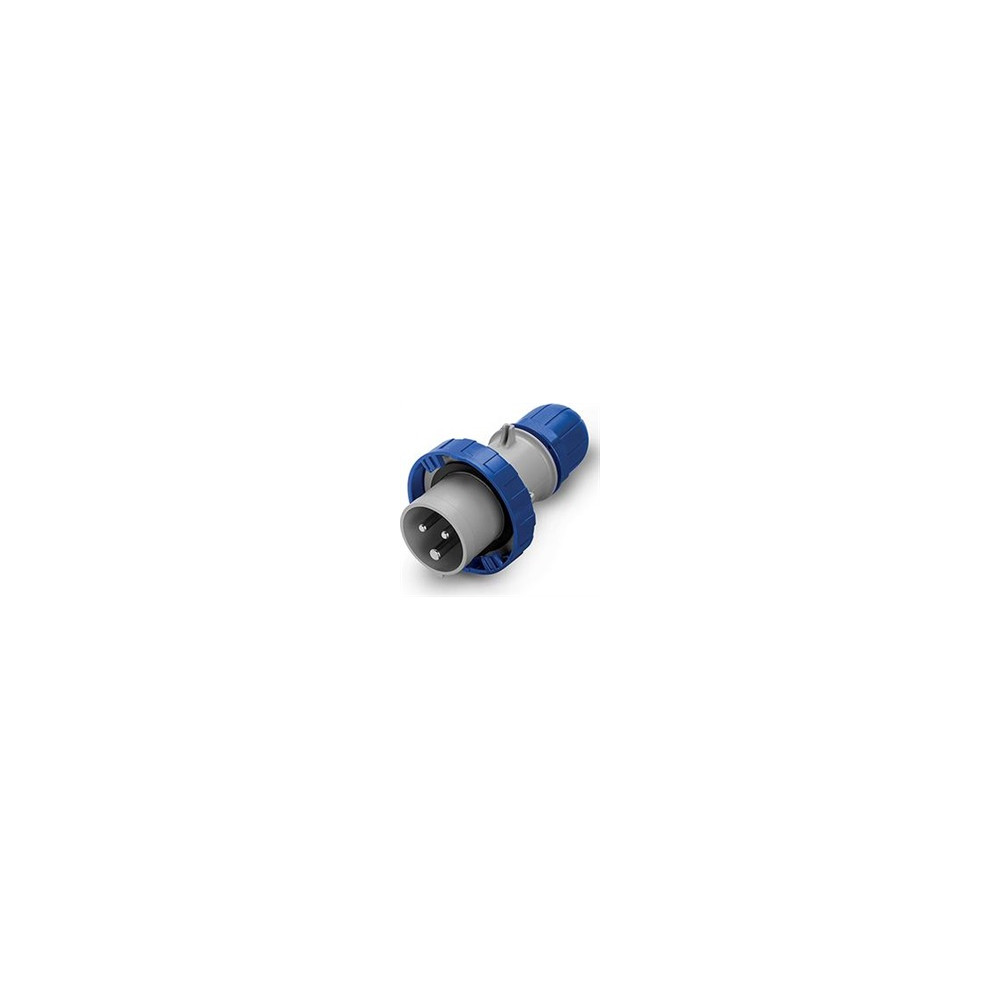Промишлен щепсел 2P+Е 32A IP66/67/69 серия Optima Scame
