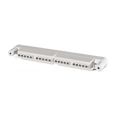 Клема нулева и земна за табла 12 / 24 мод. IP66 допълнена с клема 654.0360 серия DOMINO Scame