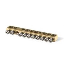 Клема нулева неизолирана 5x16мм + 5x10мм L68mm Scame