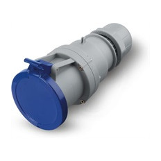 Промишлен подвижен контакт 2P+Е 63A IP54 серия Optima Scame